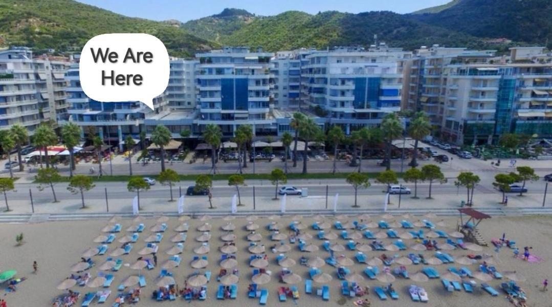 Duplex Lungomare Suites Vlore Bagian luar foto